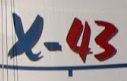 Segelmärke X-43