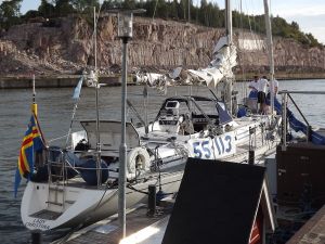 bild Swan 55 Enmastad 